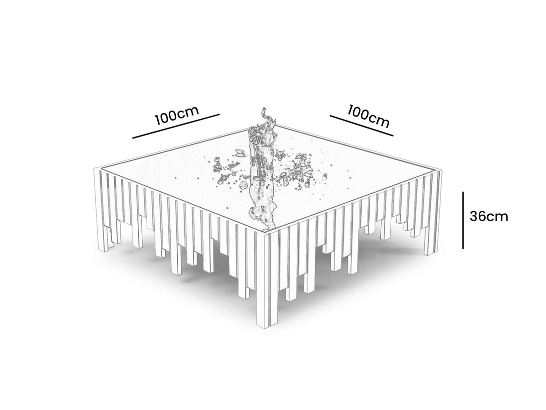 Elena Black Coffee Table