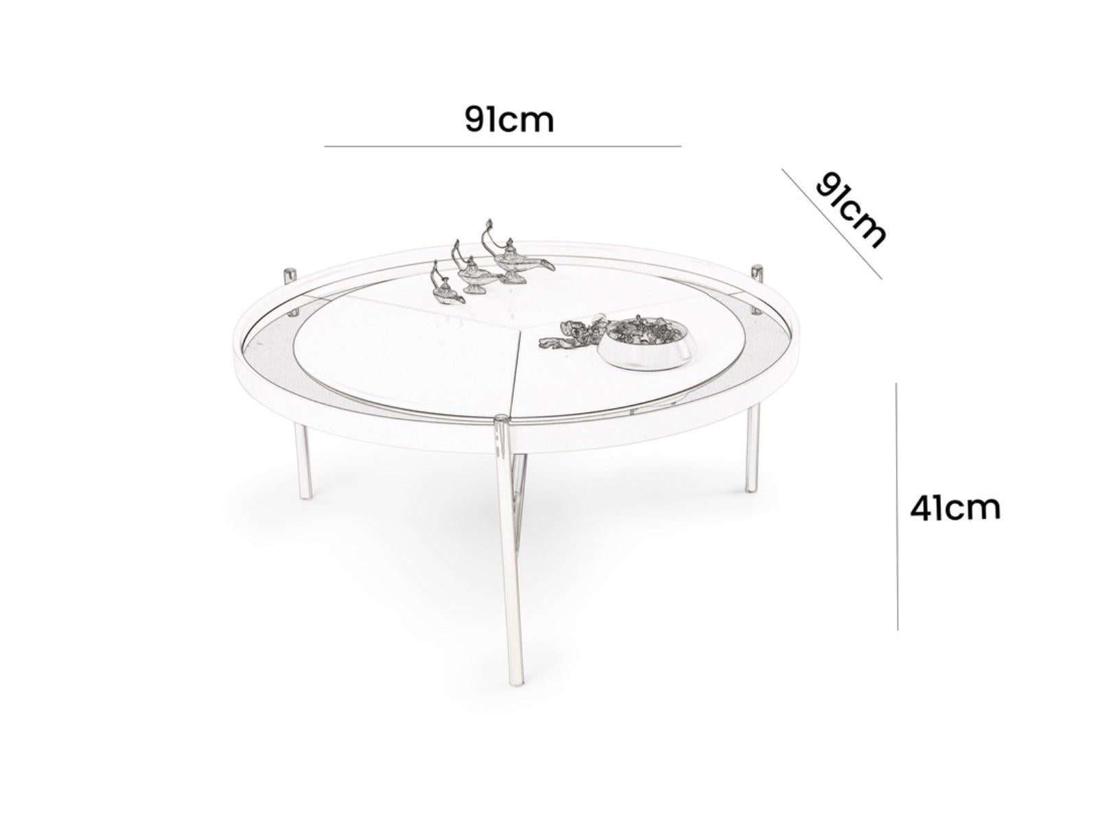 Kinza Coffee Table Cream