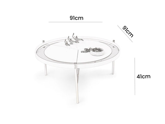 Kinza Coffee Table Cream