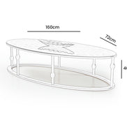 Anya Coffee Table White