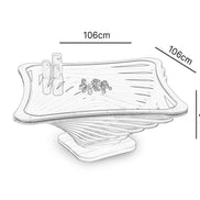 Noor White Coffee Table