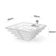 Sana White Coffee Table