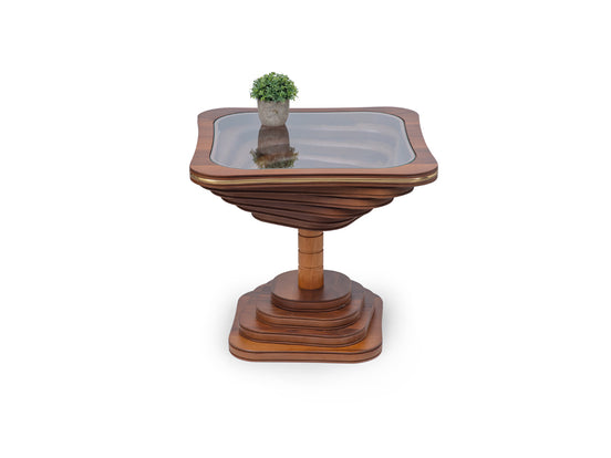 Noor Wooden Accent Table