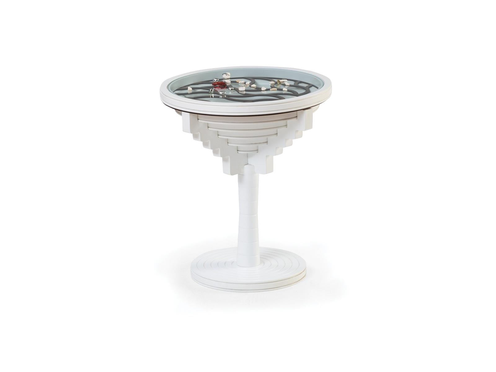 Liwa End Table White