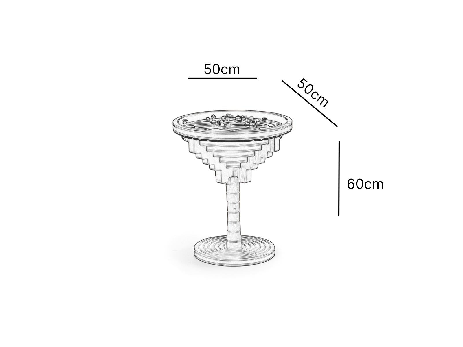 Liwa End Table White