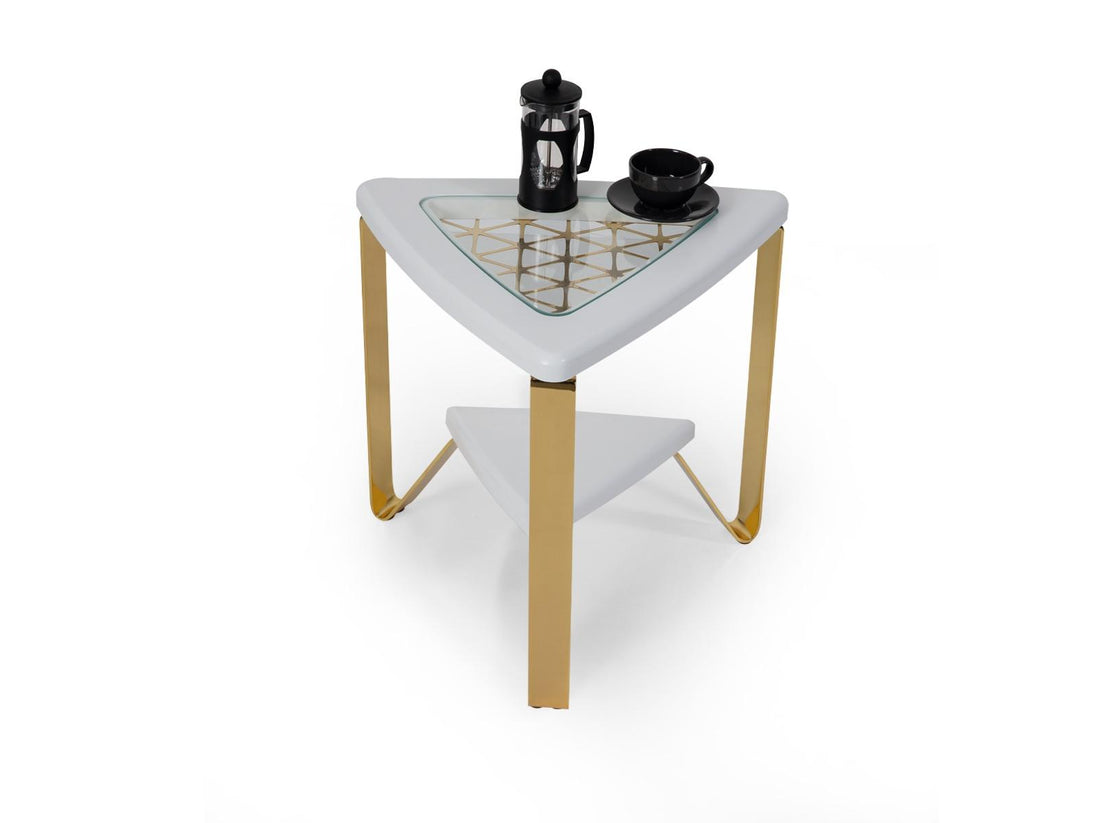 Parma Side Table White