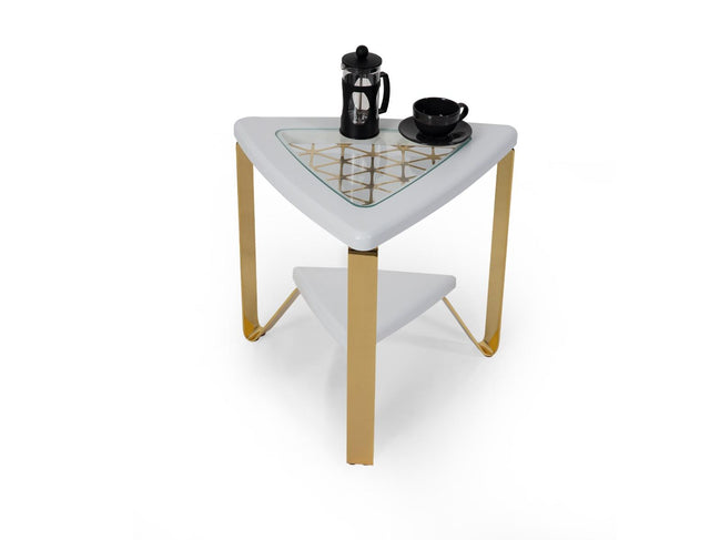 Parma Side Table White