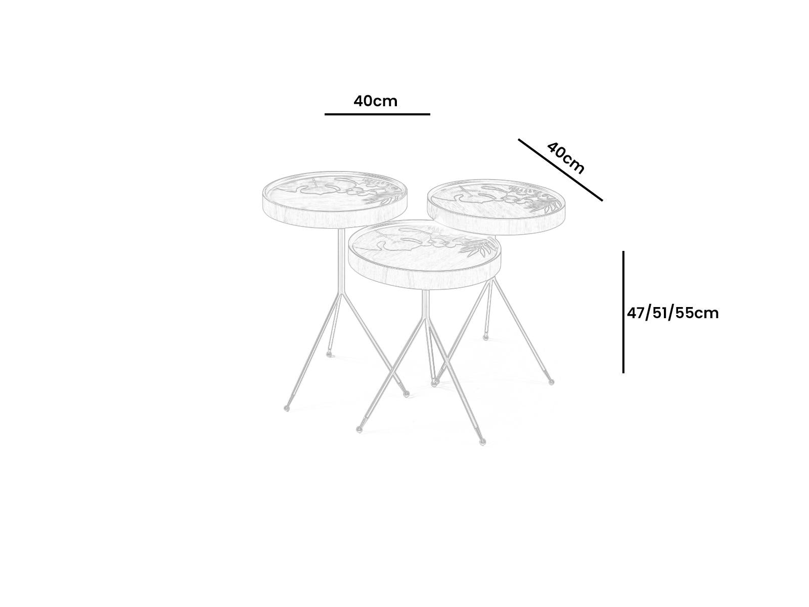 Alicia Nest of Tables