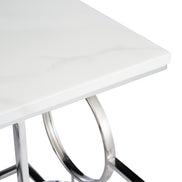Atlas Silver Side Table