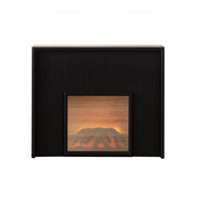 Baker Fireplace Display Console Black
