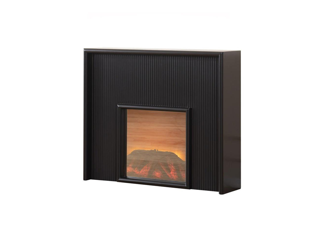 Baker Fireplace Display Console Black