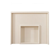 Baker Fireplace Console Cream