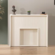 Baker Fireplace Console Cream