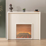 Baker Fireplace Display Console Cream