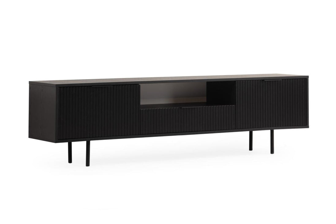 Canva Tv Unit Black 200cm