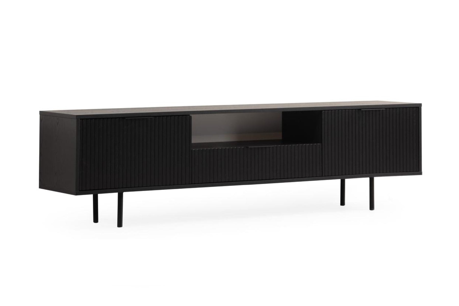 Canva Tv Unit Black 200cm