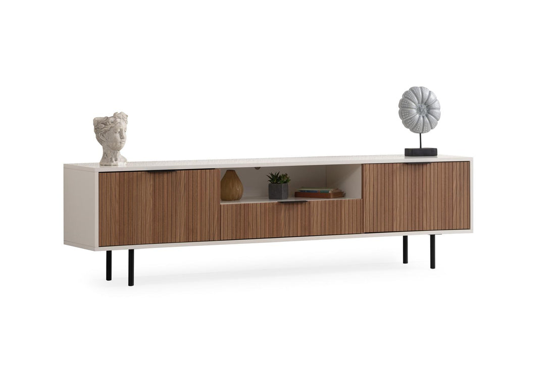 Canva Tv Unit Walnut 200cm