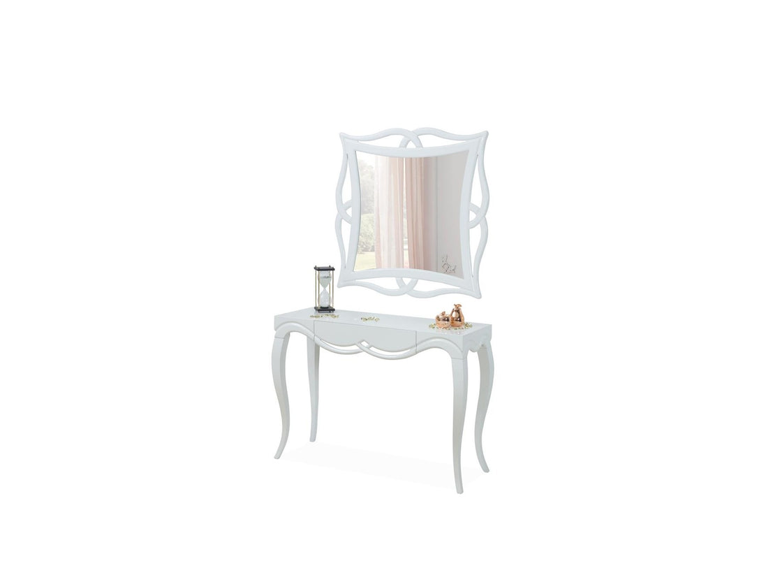 Clarita Console Table with Mirror