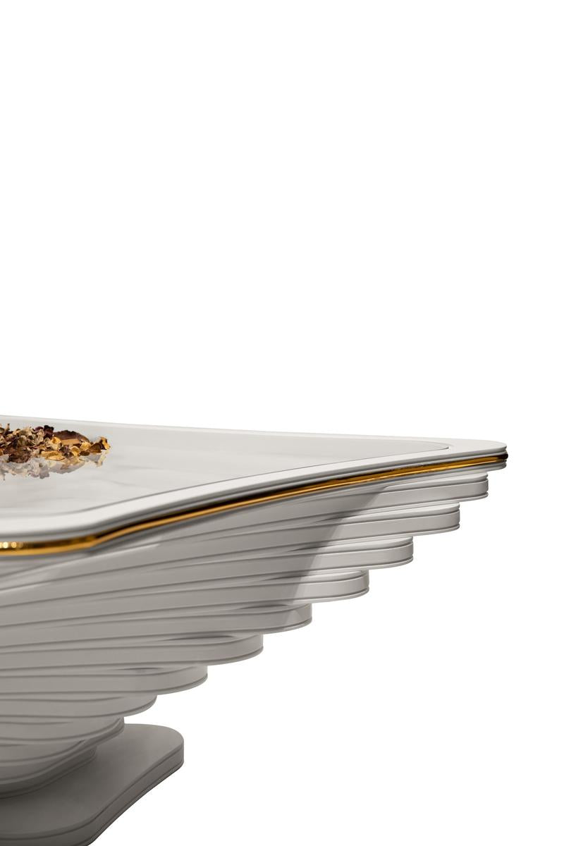 Noor White Coffee Table