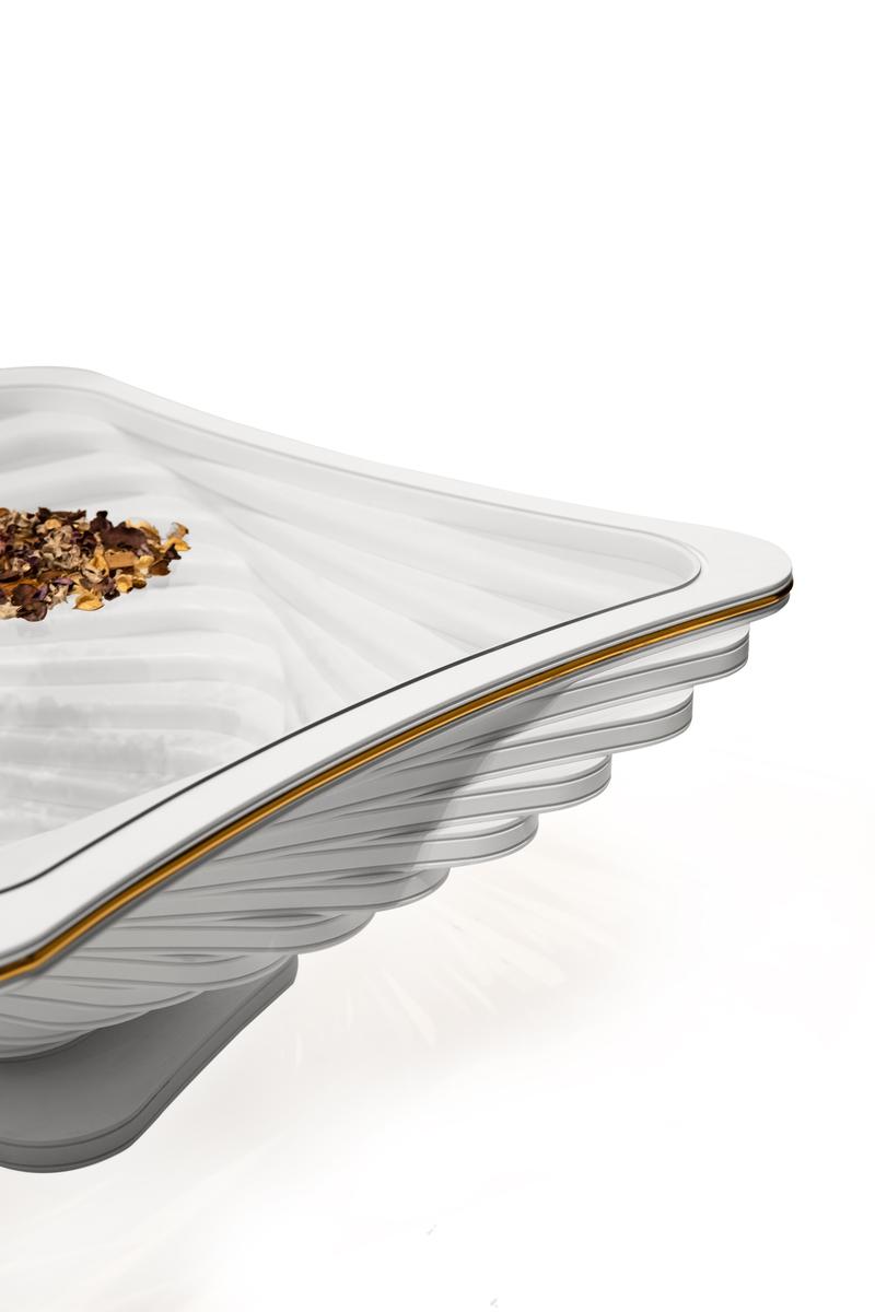 Noor White Coffee Table