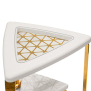 Parma Side Table White