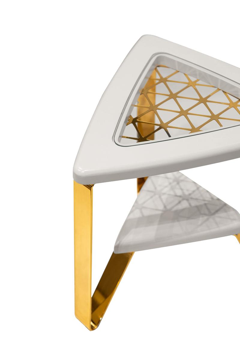 Parma Side Table White