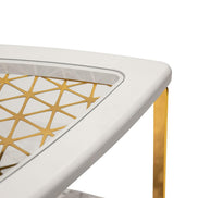Parma Side Table White