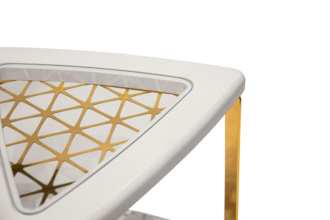 Parma Side Table White