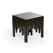 Elena Black Side Table