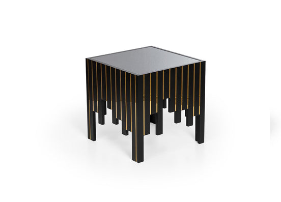 Elena Black Side Table
