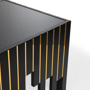 Elena Black Side Table