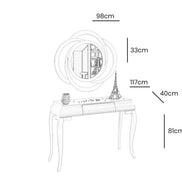 Katherine Console Table with Mirror