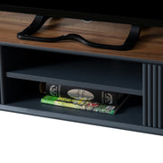 Lincoln Wooden Tv Unit Grey 200cm