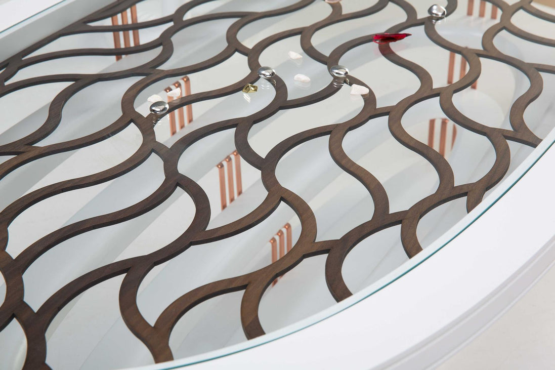 Liwa White Coffee Table