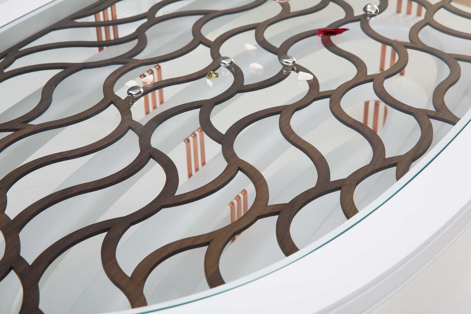 Liwa White Coffee Table