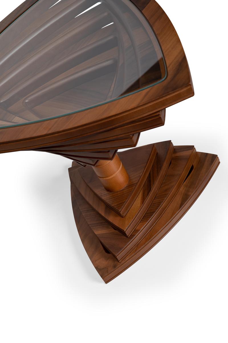 Midas Wooden Side Table