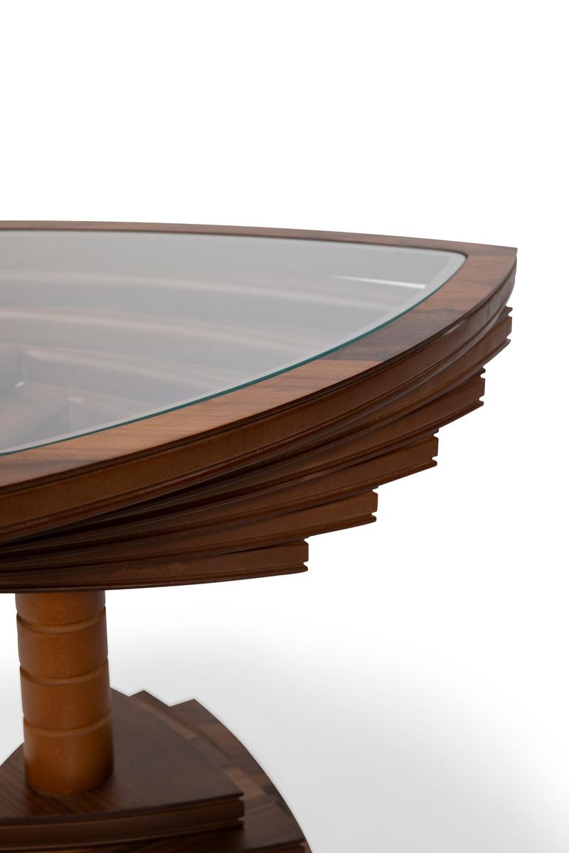 Midas Wooden Side Table