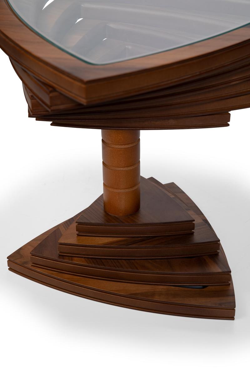 Midas Wooden Side Table