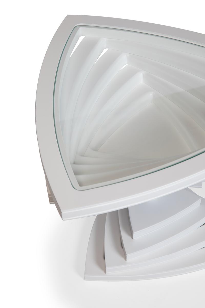 Midas White Side Table