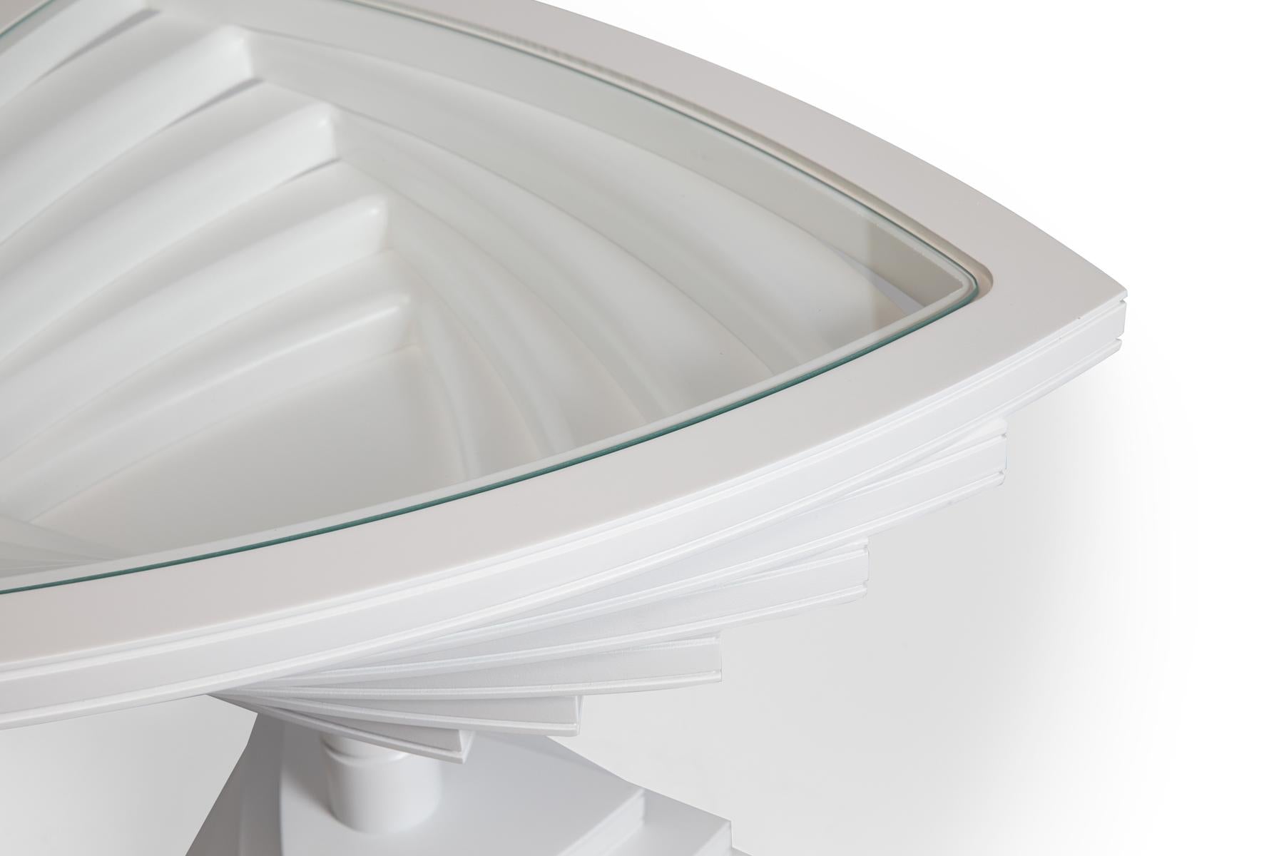 Midas White Side Table