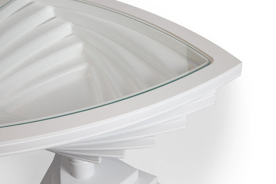 Midas White Side Table