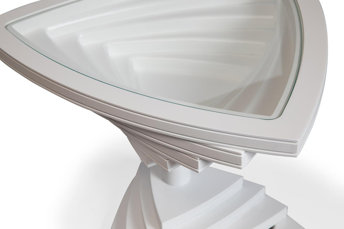 Midas White Side Table