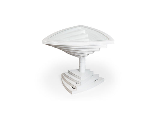 Midas White Side Table