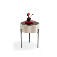 Myra Side Table Cream