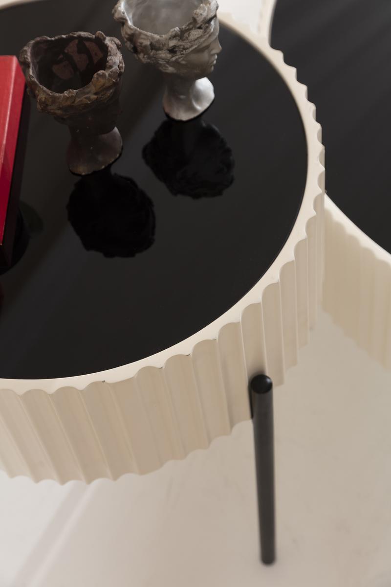 Myra Side Table Cream