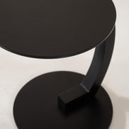 Mood C Shaped Side Table Black