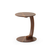 Mood C Shaped Side Table Walnut