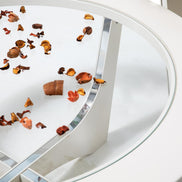 Nadia Coffee Table Set Cream