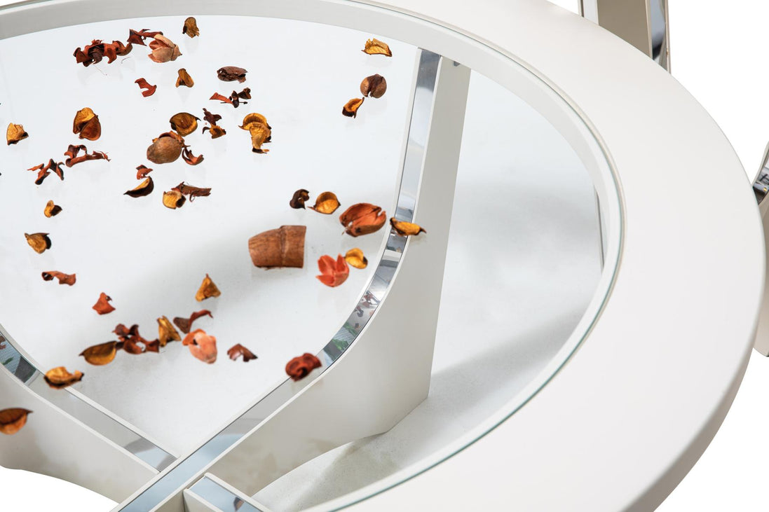 Nadia Coffee Table Set Cream