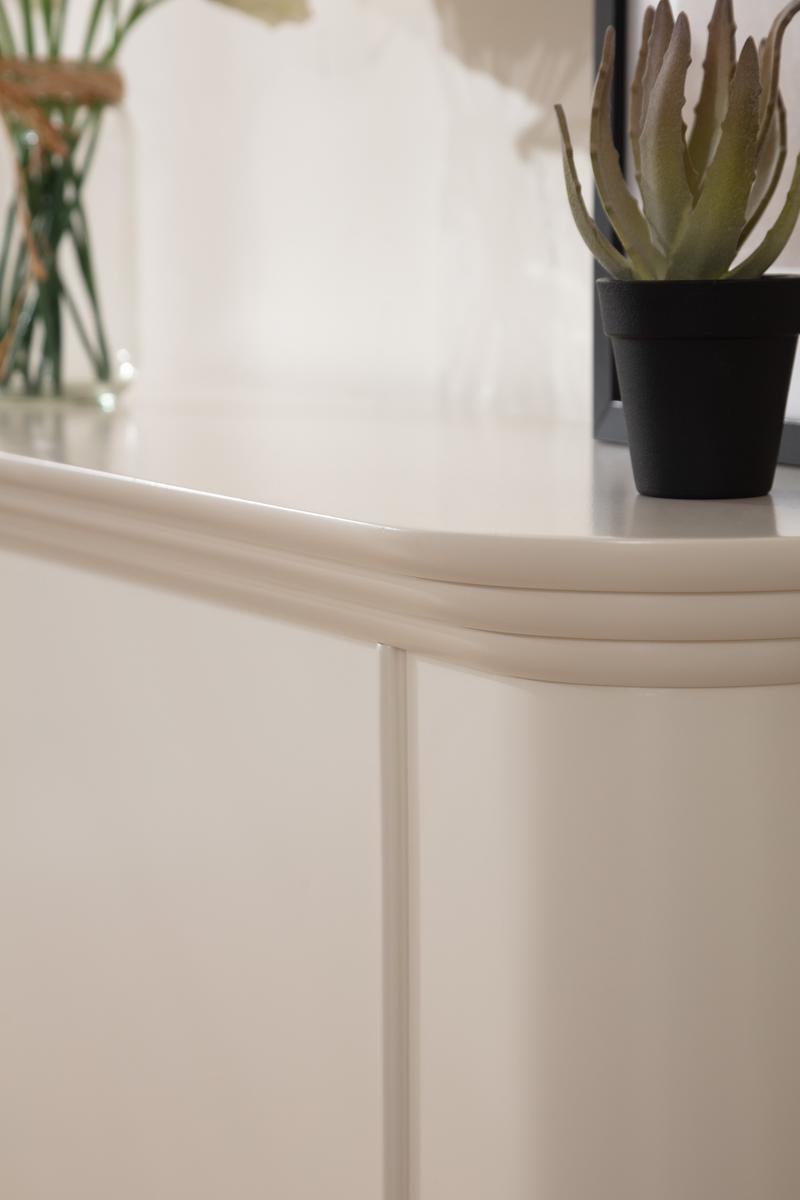 Nash Fireplace Display Console Cream